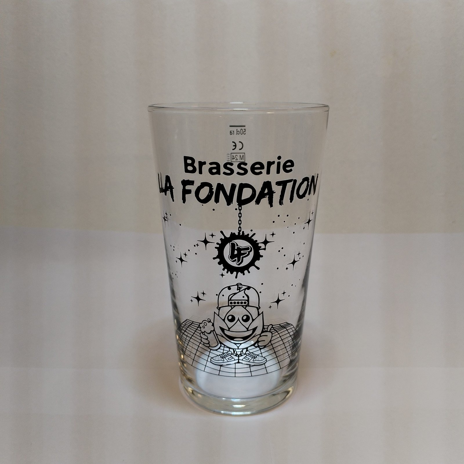 Verre droit - La Fondation 50cl – Image 2