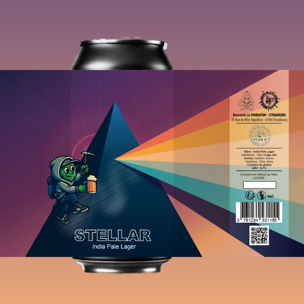 India Pale Lager- STELLAR (Collab Plan B Brewing)
