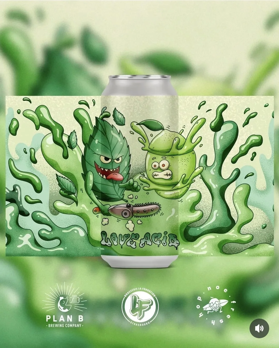 Gose - Love Acid Menthe Citron vert (Collab Plan B Brewing)